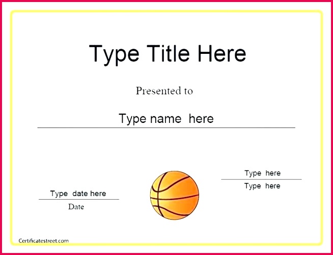 basketball certificate templates sports certificates template free microsoft word templ