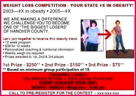 Weight Loss Challenge Flyer Template Free Archives 8 Week Printable Weigh