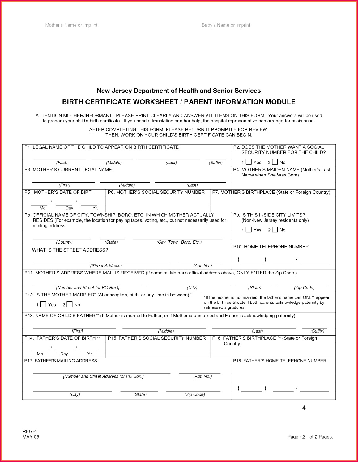 024 ficial Blank Birth Certificate Template Fabulous Google Docs Resume