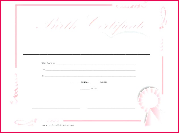 birth certificate templates word template lab blank free t