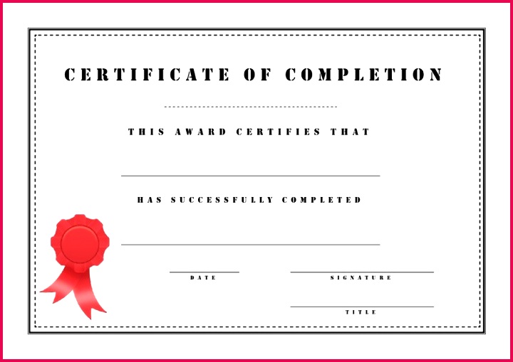 blank certificate format fresh 563 certificate template free templates in doc ppt pdf and xls of blank certificate format