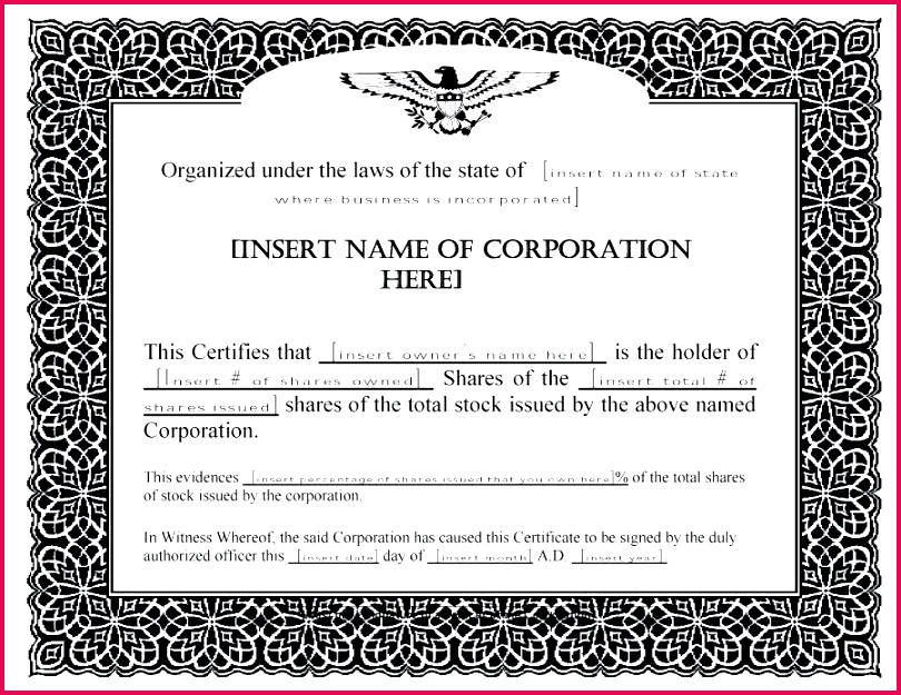 blank certificate template word microsoft printable certificates