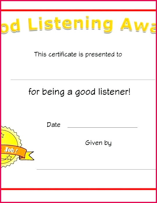 free printable award certificate templates blank leadership
