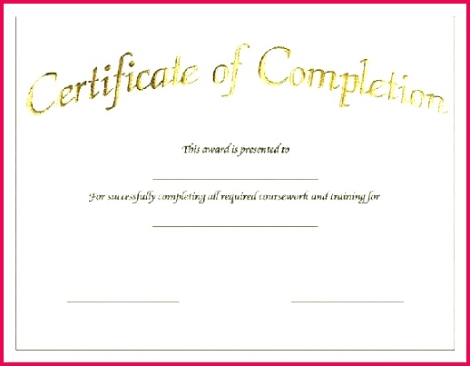 certificate template word doc best of templates blank certificates successful appreciation d