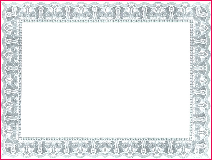certificate border template black blank borders the page with