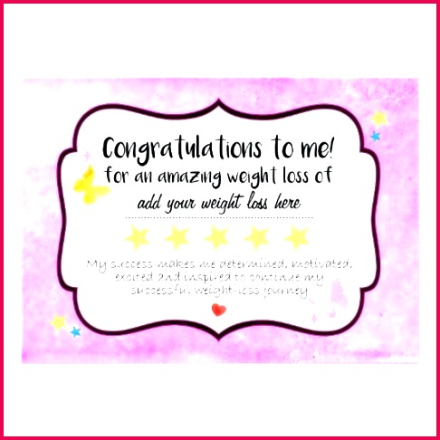 Weight Loss Certificate Best Design Template Printable – hedonia 486486 weight loss award certificate templates template images of