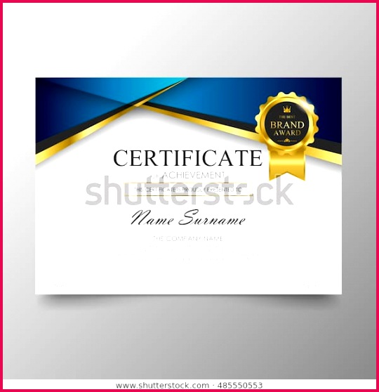Certificate template awards diploma background vector modern value design and luxurious elegant Illustration layout cover