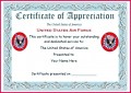 3 Certificate Of Appreciation Template Military