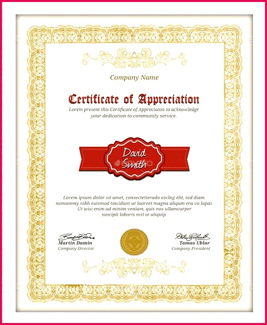 certificate of appreciation word template unique certificate of appreciation template 25 free word pdf of certificate of appreciation word template