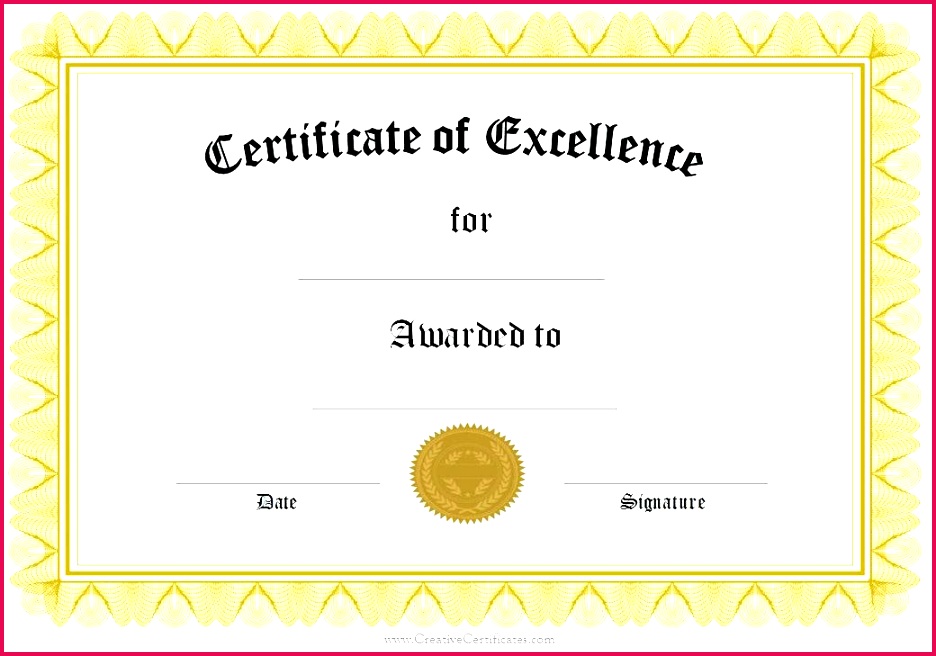 word award certificate template certificates free templates microsoft