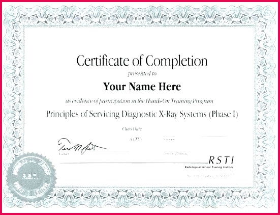 sample course pletion certificate template training for degree format of