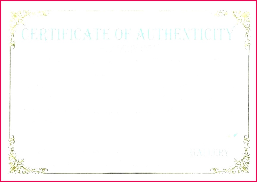 certificate of authenticity artwork art authentication certificate template artist authentication certificate template