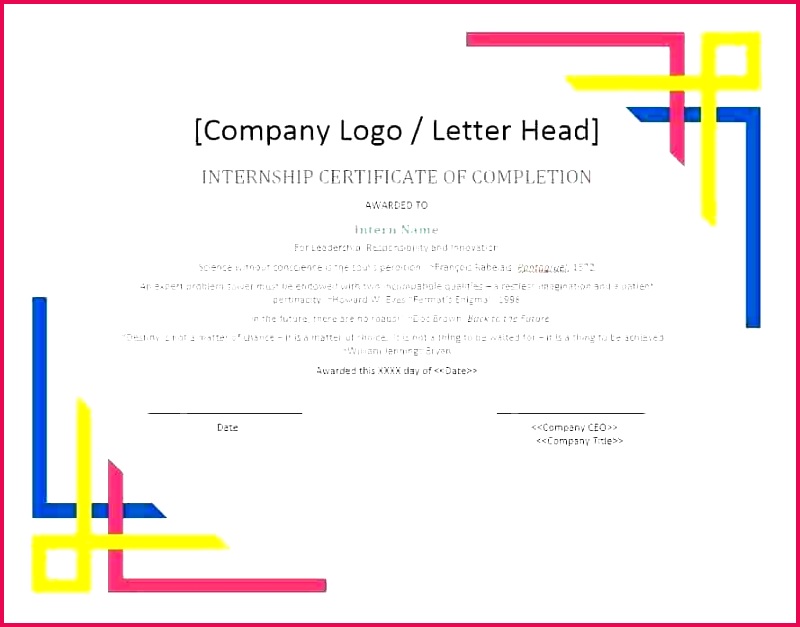 certificate of pletion template construction letter format free editable sample final te
