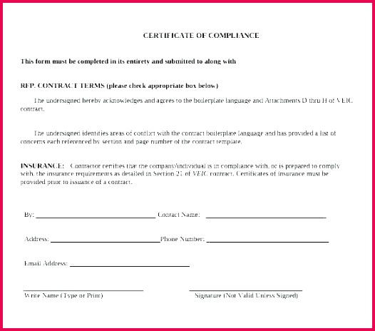 letter of conformity sample – vbhotels 464526 rtificate of plian template word sample conformity waterproofing free on form
