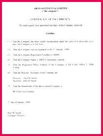 Printable Sample Certificate Incumbency Form Free Printables Free Printable Certificates Real Estate Templates