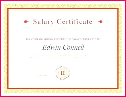 sample certificate of recognition template free background