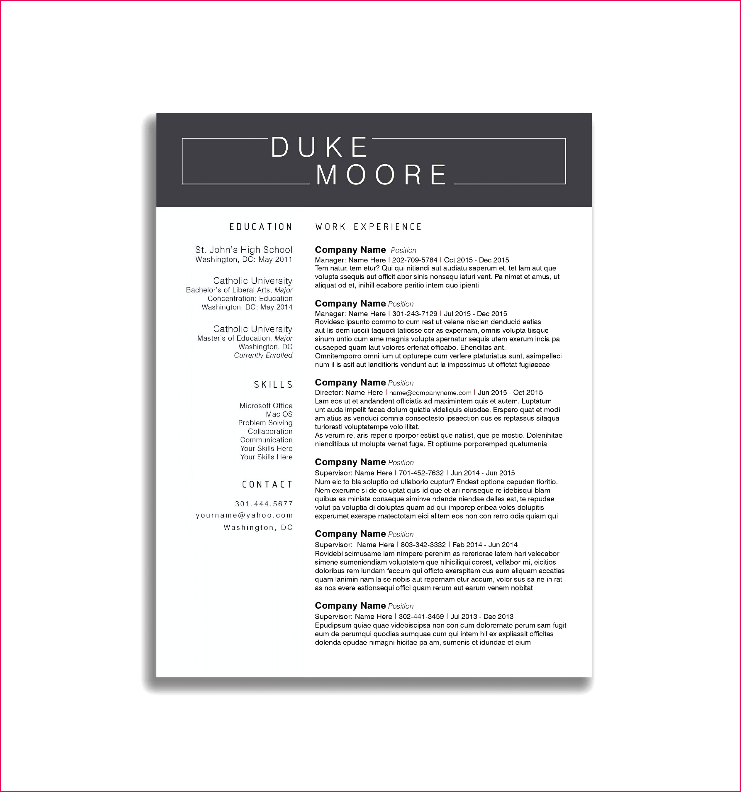 free photoshop resume templates free ad template free collection ad template psd free of free photoshop resume templates