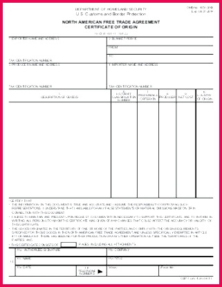 certificate of origin form a new certificate origin template us certificate of origin template nafta certificate of origin template canada certificate of origin form a awesome overleaf 1 of certificat