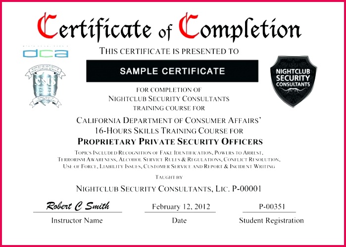 certificate sample customer service training template delivery