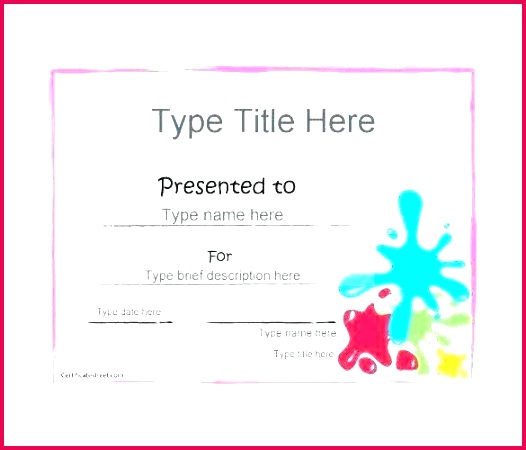 pink floral watercolor spa t certificate templates by template mac free printable for word g christmas