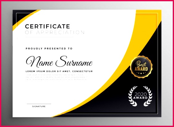 professional certificate template diploma award design 1017