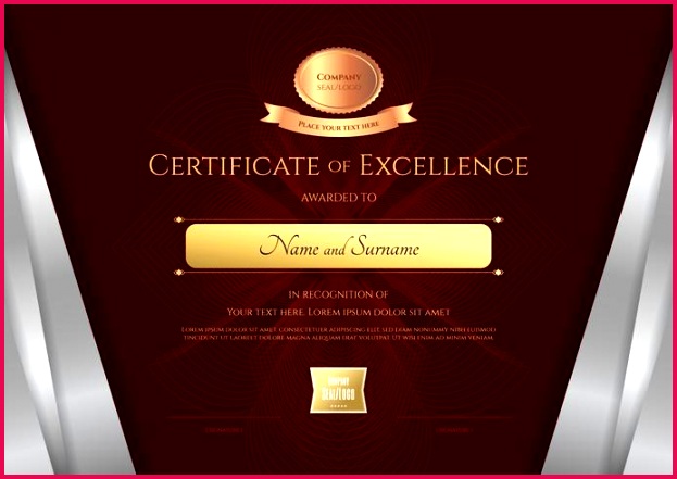 vector luxury certificate template with elegant silver border frame diploma design for graduation or pletion
