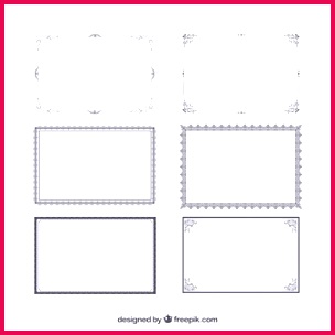 collection certificate frames 23