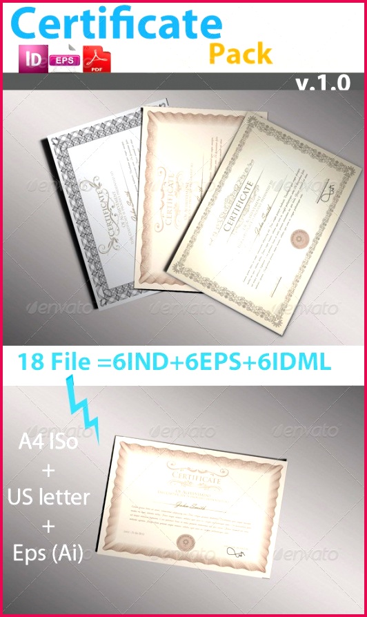 Professional Certificate Templates Pack e