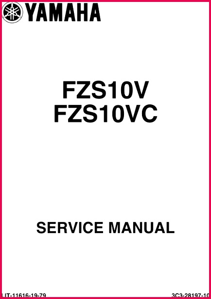 2009 Yamaha FZ1 Service Repair Manual Instant Download
