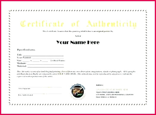 jewelry certificate of authenticity template beautiful letter best authe