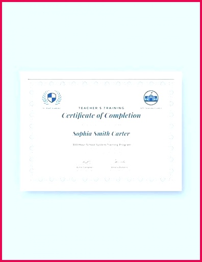 pletion certificate examples templates in word pages teachers training template of free printable final