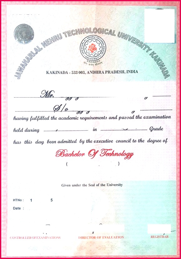jntuk original degree OD