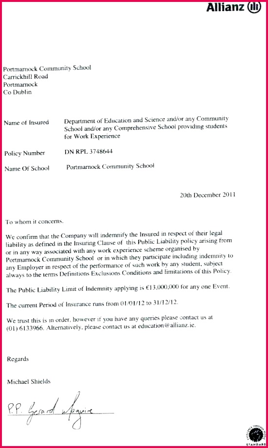 7 experience letter template word work certificate pletion