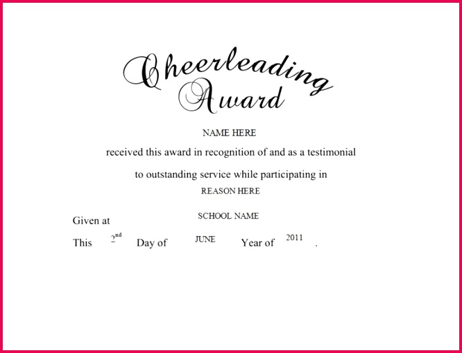awards free templates clip art and wording cheerleading award certificates of cheerleading award certificates
