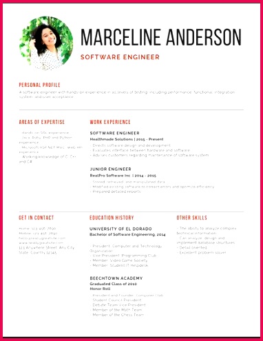 canva simple professional software engineer resume MAC4bo Ude0