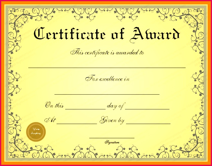 award certificates templates free certificate templates pics photos gold award certificate template certificates achievement