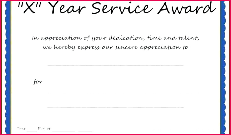 by tablet desktop original size back to year service award certificate template years of 10