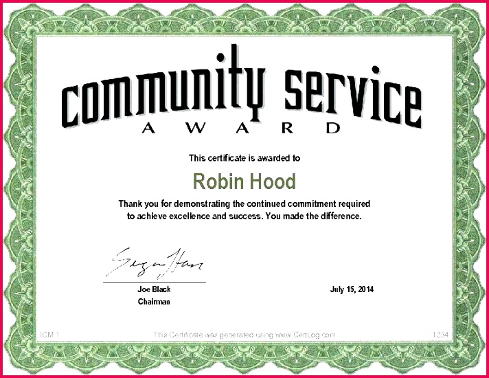 sample template of c beautiful example certificate munity service archives format archive as