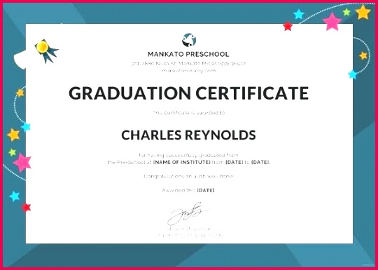 free printable graduation certificate templates best ideas promotion certificates for montessori award