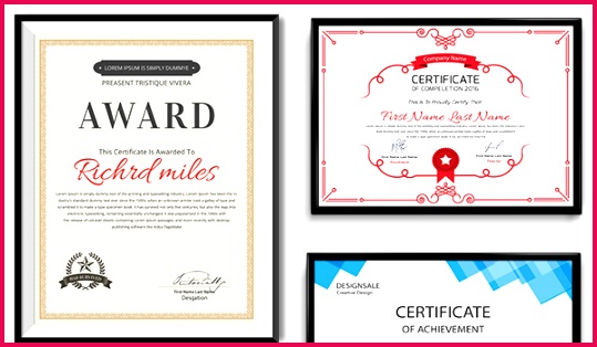 Certificate Templates