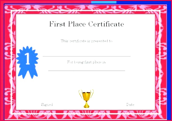 certificate templates first place award template sample to create your own word cert make awarded meaning