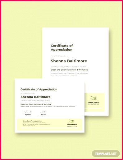 modern certificate