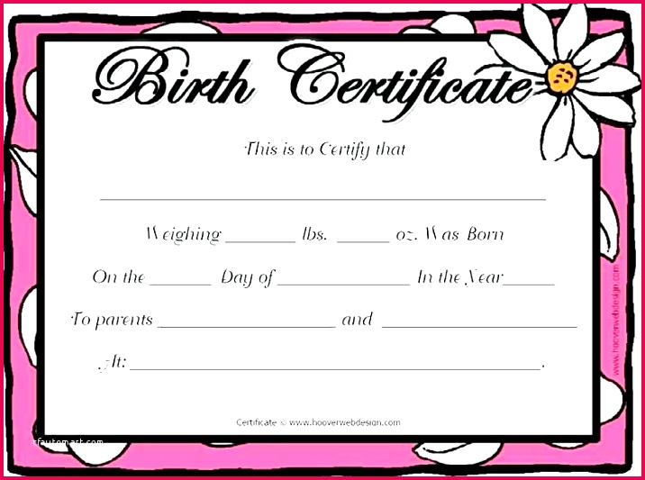 blank birth certificate marvelous templates free word format pictures of certificates cute keepsake 8 5 x inch golden border