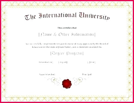 certificate template fake degree certificates free diploma printable templates blank university for resume word honorary filename college