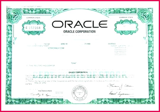 stock certificate border oracle corporation i u 1 make your own template create awards and certificates using generator diploma certif