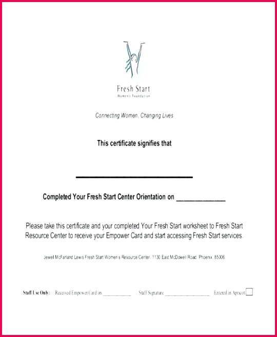 your fresh start online certificate template online certificate template how to design your own certificate