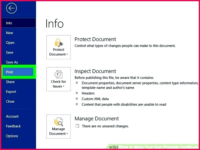 how to make certificate template 3 ways your own printable image titled step free google docs