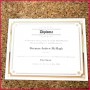 4 Diploma Certificate Template .psd
