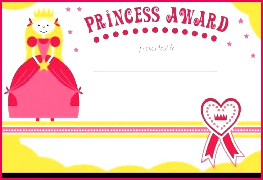 princess certificate template printable has a pretty pink vector image disney free