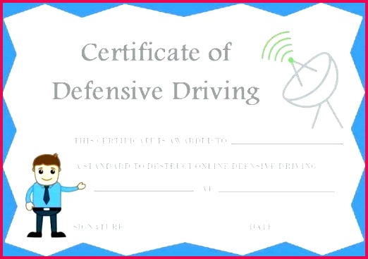 safe driving certificate plate defensive online free t safe driver certificate template templates c advanced